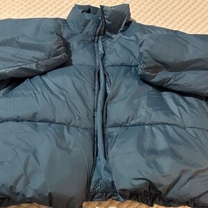 Target Blue Puffer Jacket